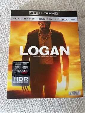 Marvel Logan 4K Ultra HD Blu-ray - Orange Black Yellow Artwork